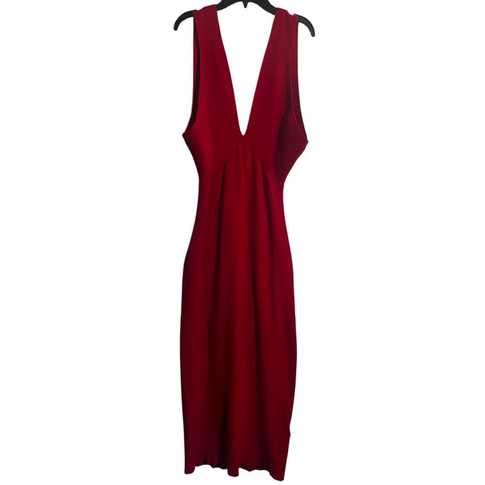Banana Republic Red Sweater Dress – Size M Tall – Sexy & Chic